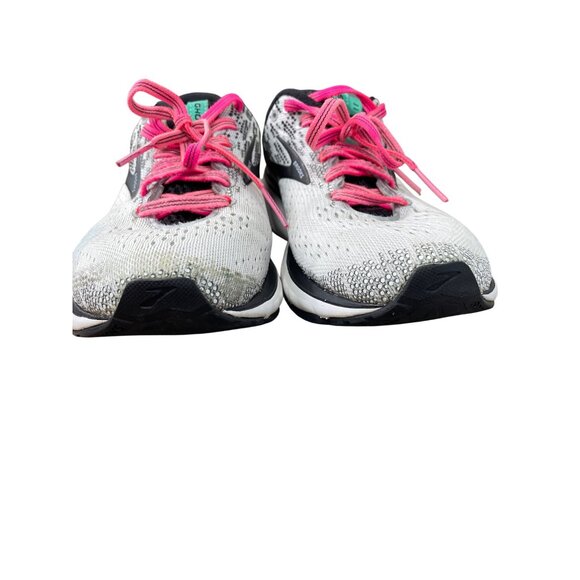 Brooks Ghost 11 Womens white black running sneakers size 8M SKU 9048 - Picture 11 of 16